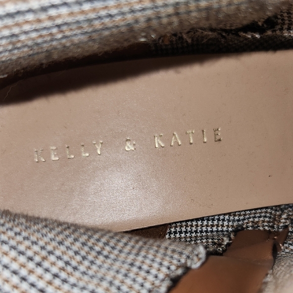 Kelly & Katie Brown Ankle Boots Size 11 Buckle - Picture 2 of 12